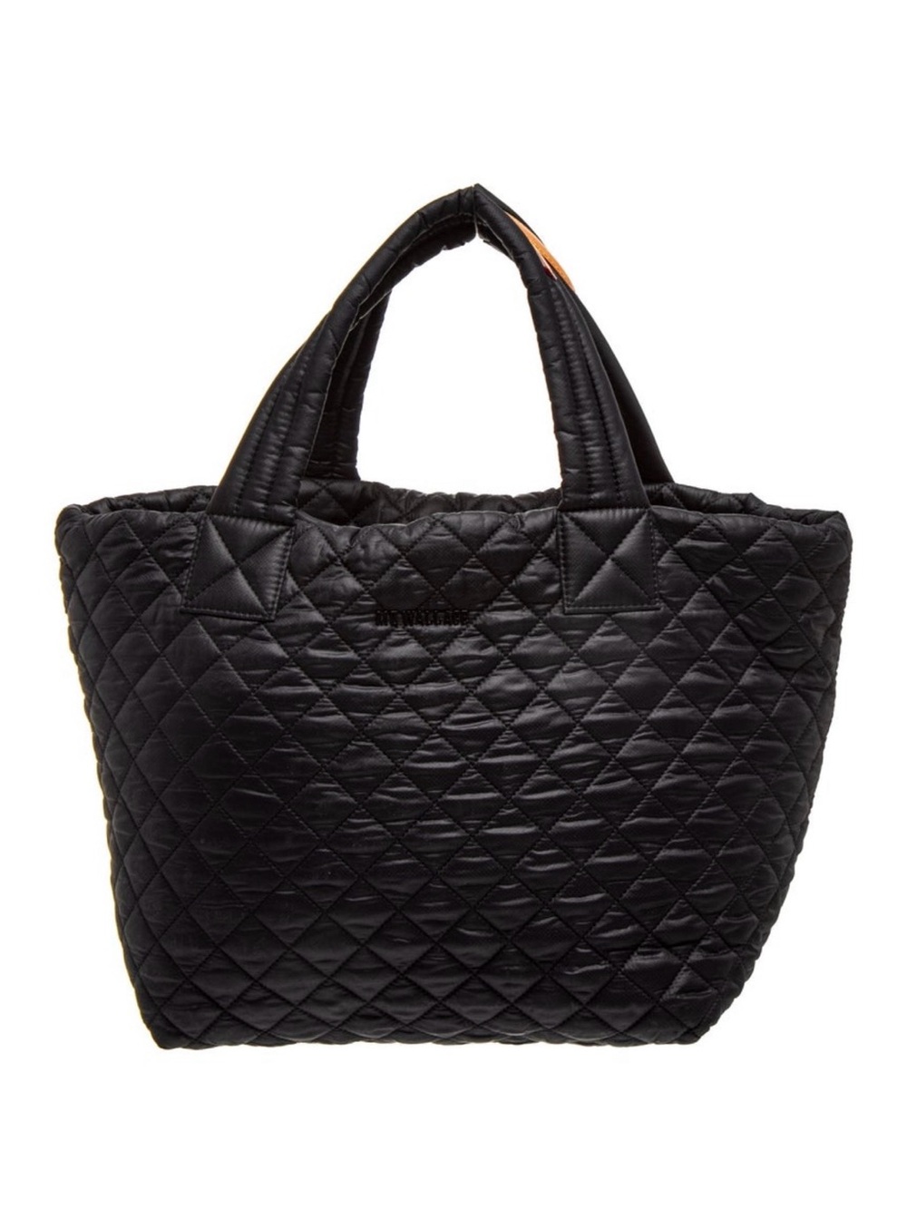 MZ Wallace Black Quilted Nylon Tote